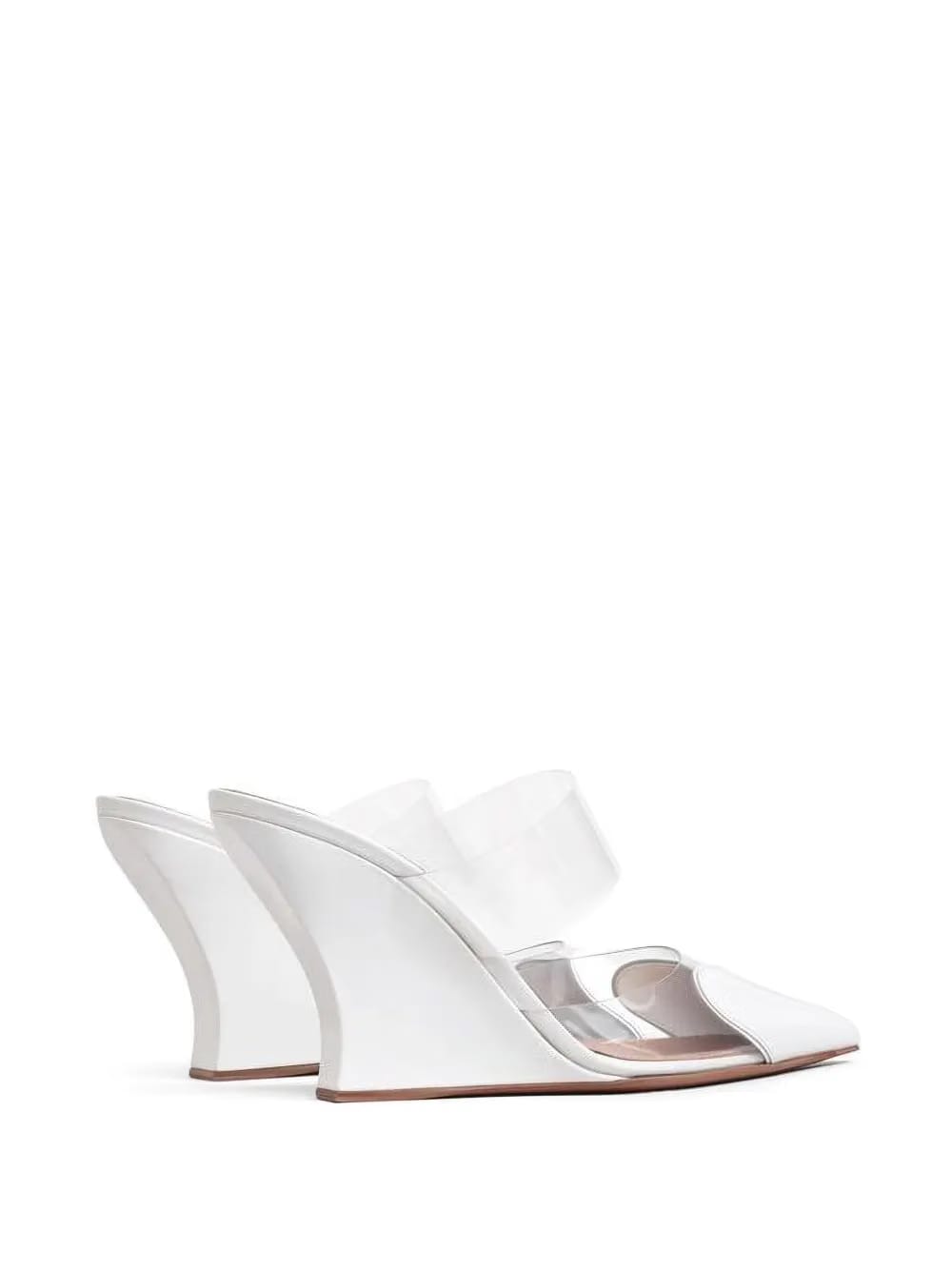 heart wedge mules