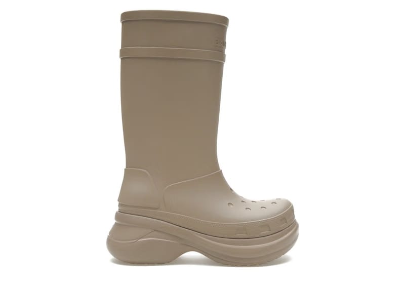 Balenciaga x Crocs Boot Beige Rubber