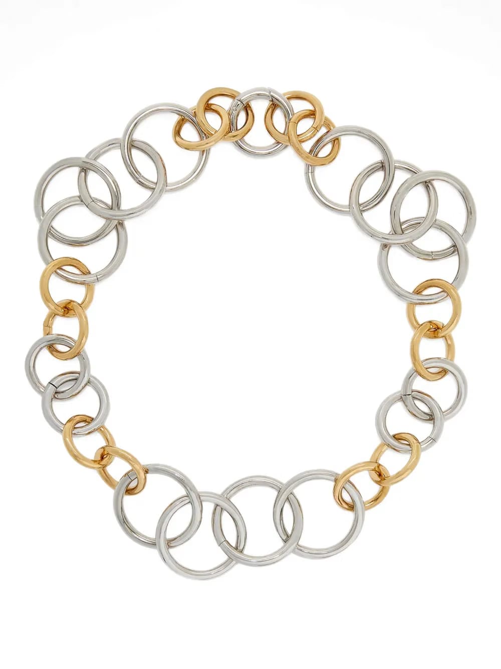 interlocking-ring necklace