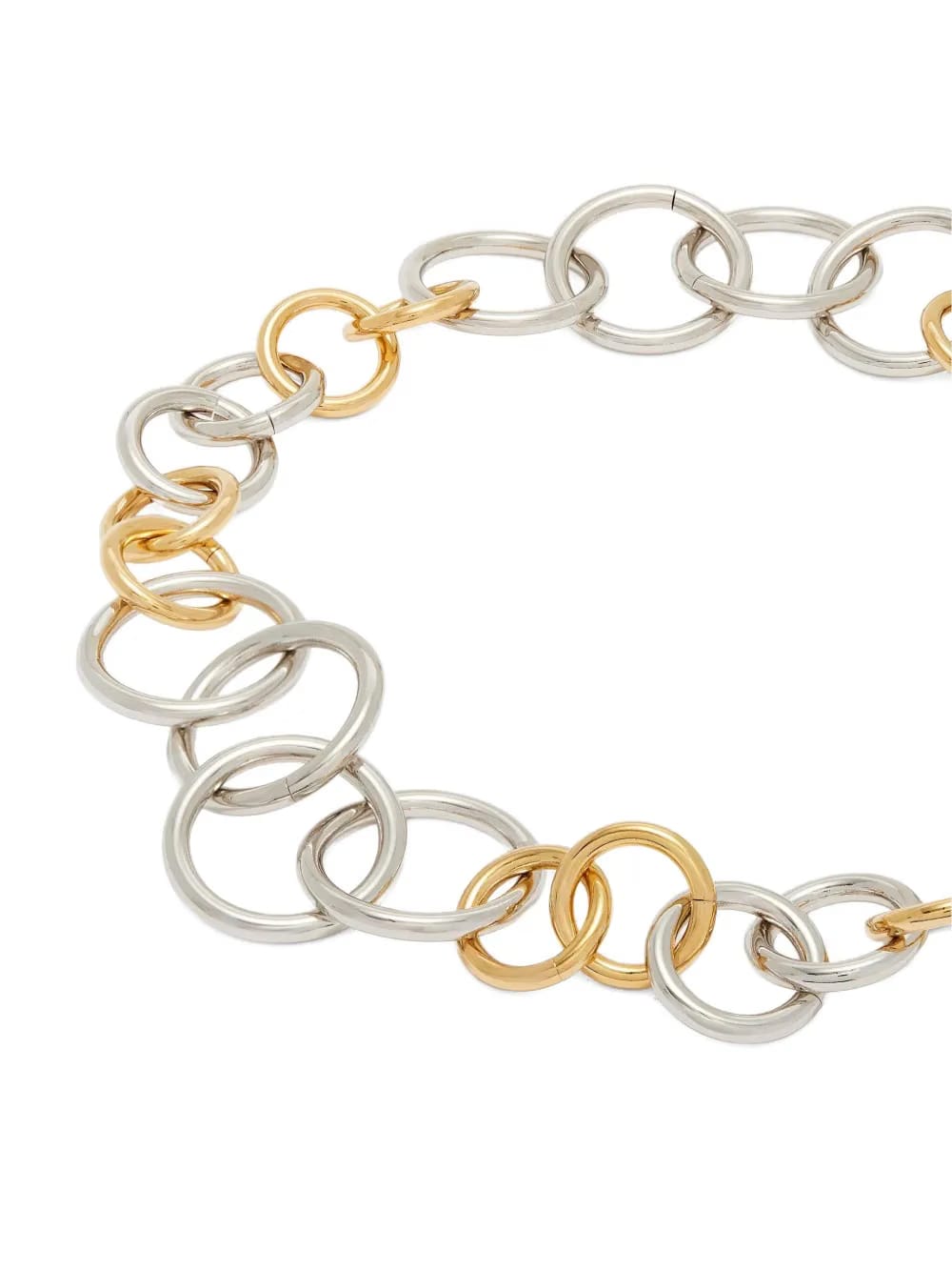 interlocking-ring necklace