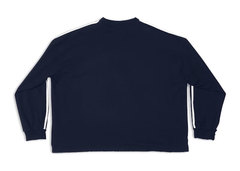 Balenciaga x adidas L/S T-Shirt Navy