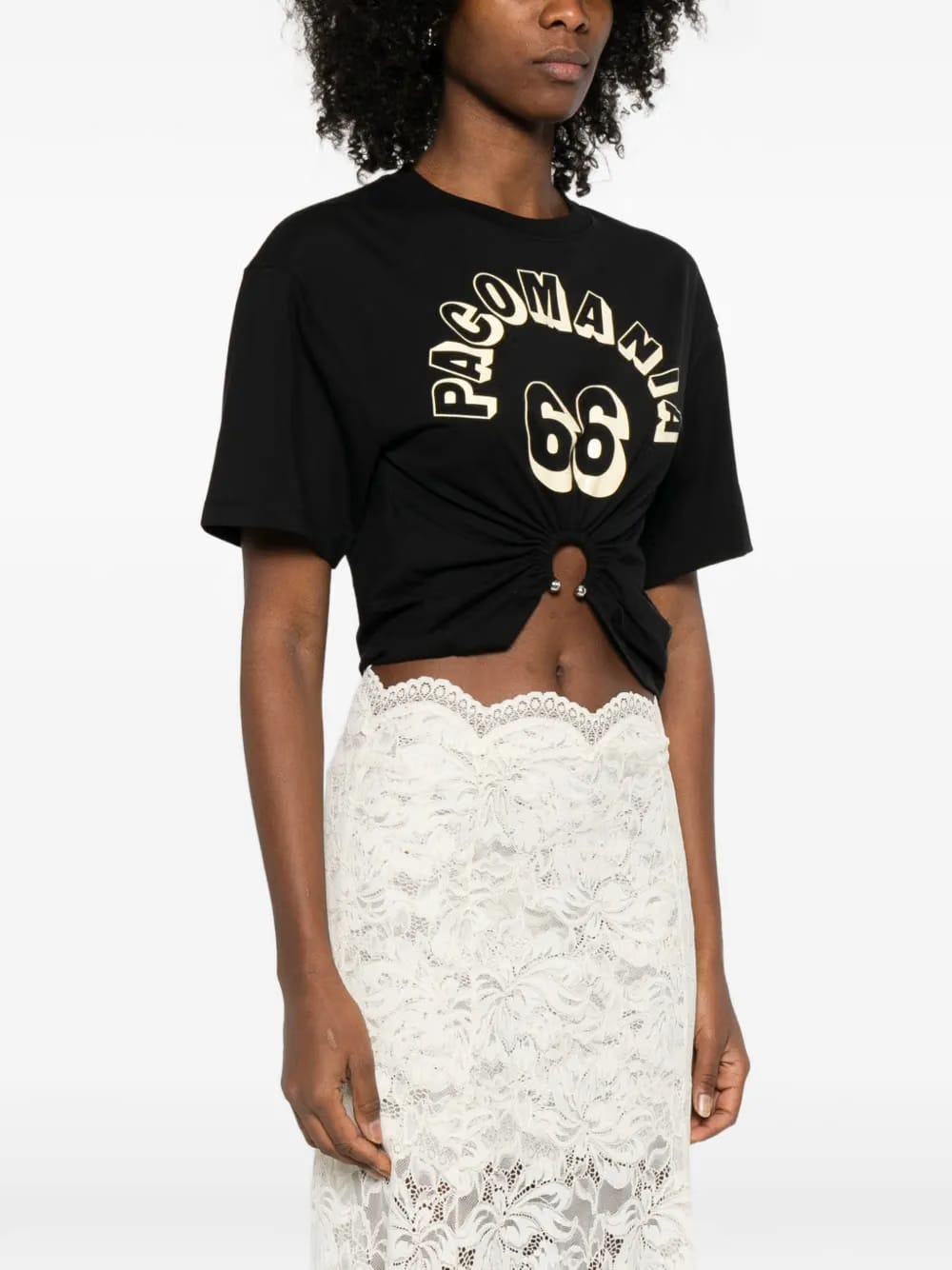 ring-detail T-Shirt
