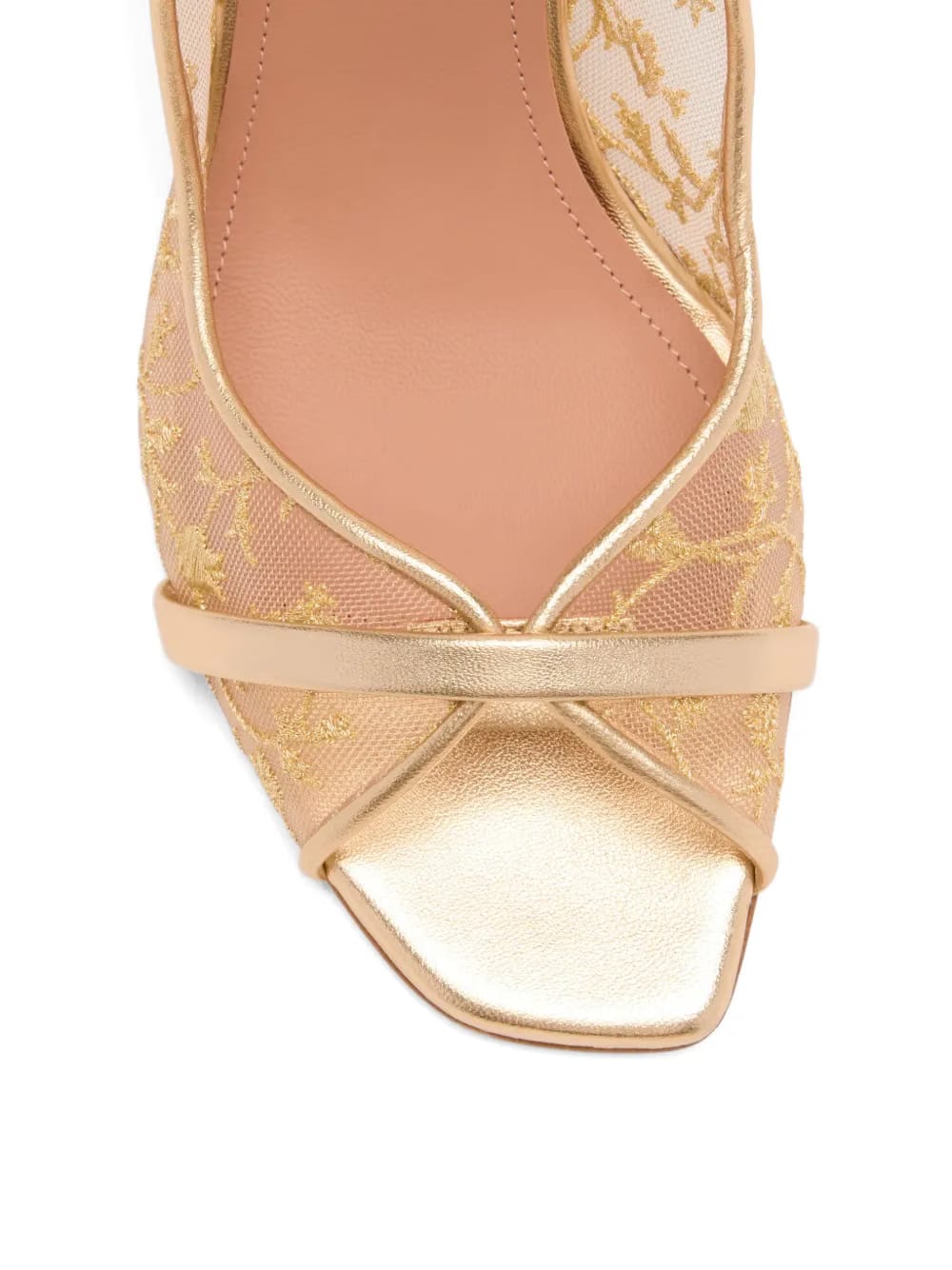Noah flower-embroidered sandals