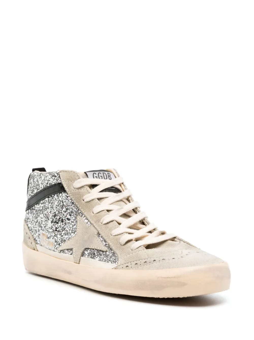 Mid Star glitter sneakers