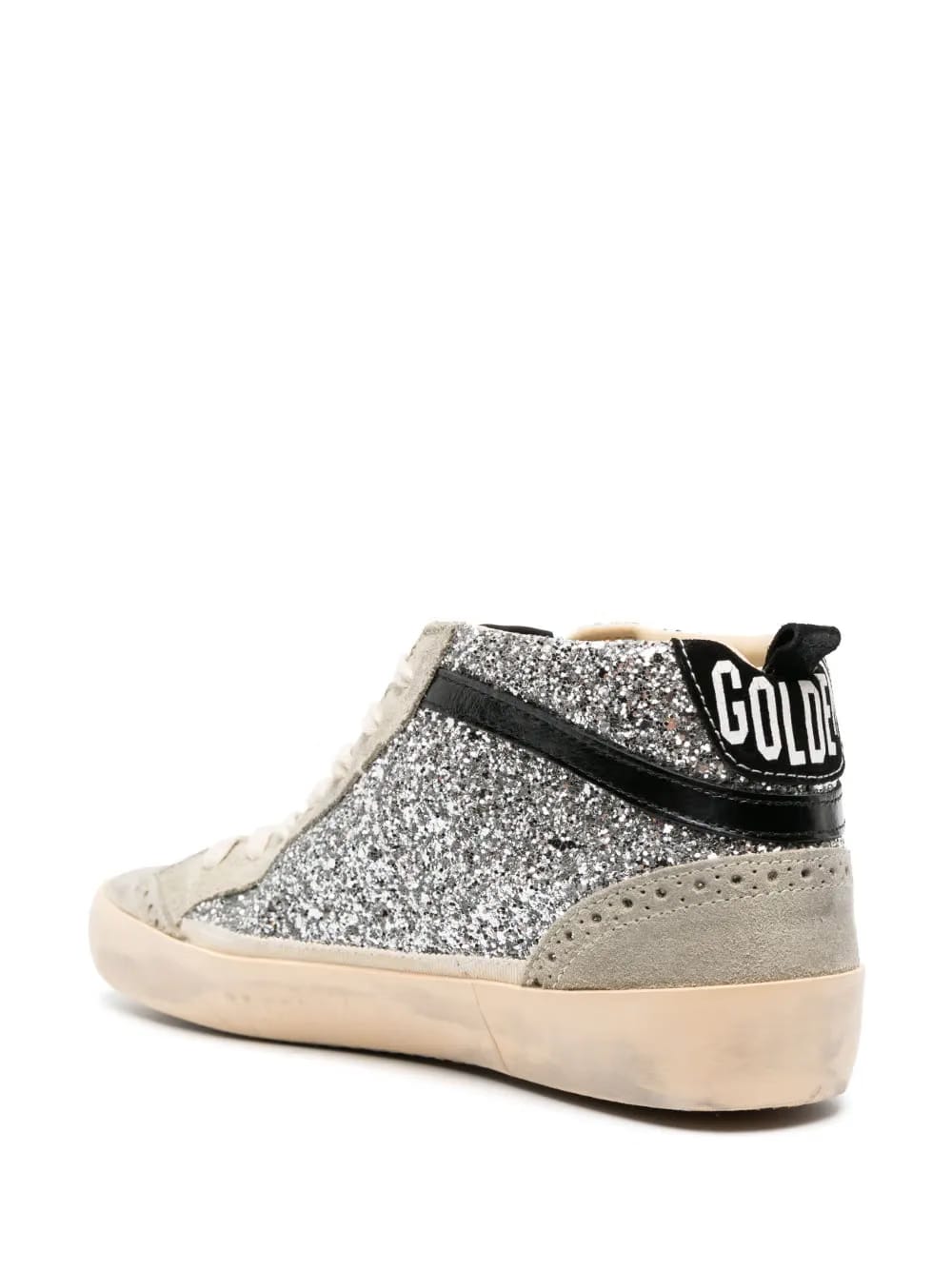 Mid Star glitter sneakers