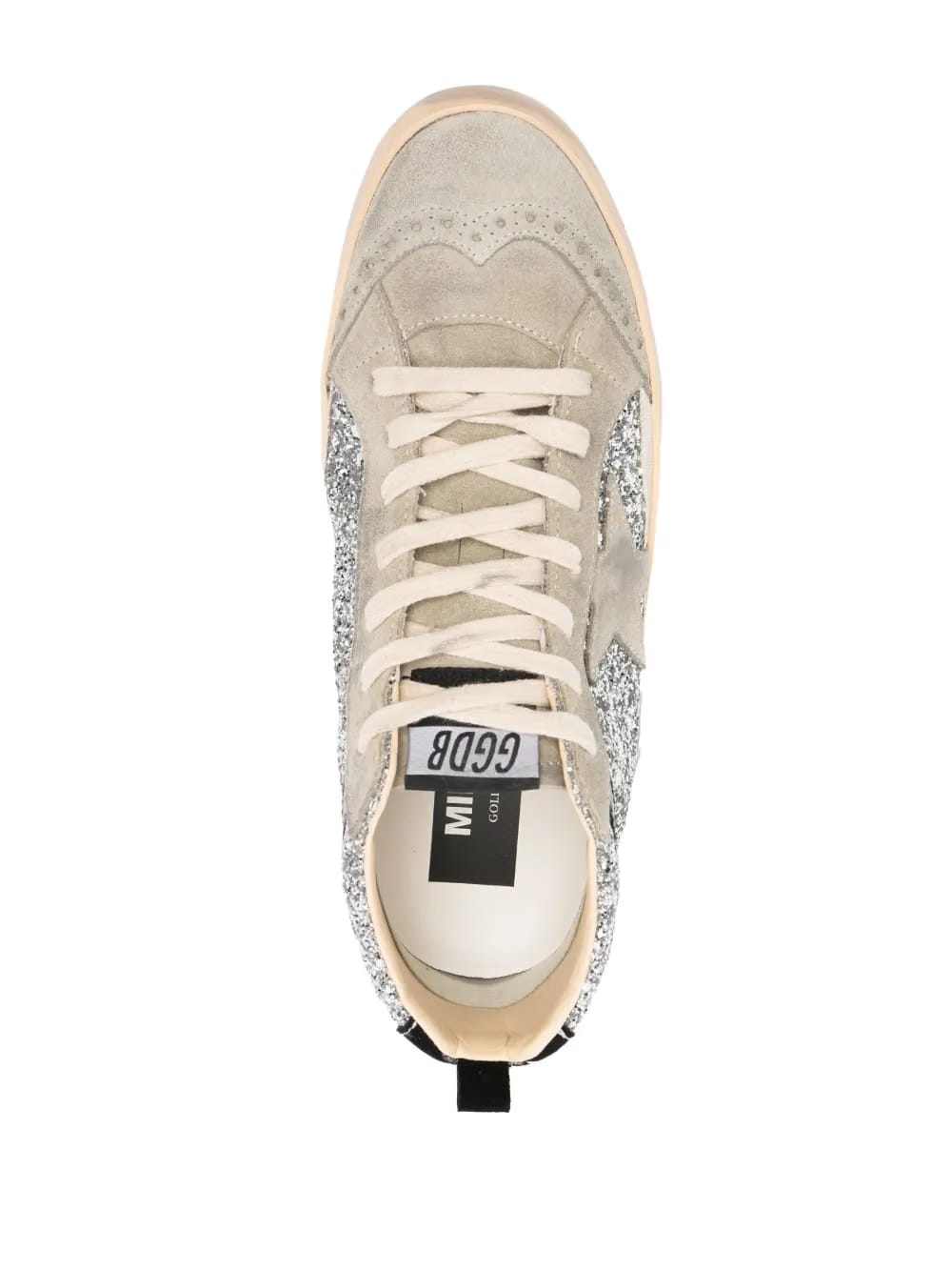 Mid Star glitter sneakers