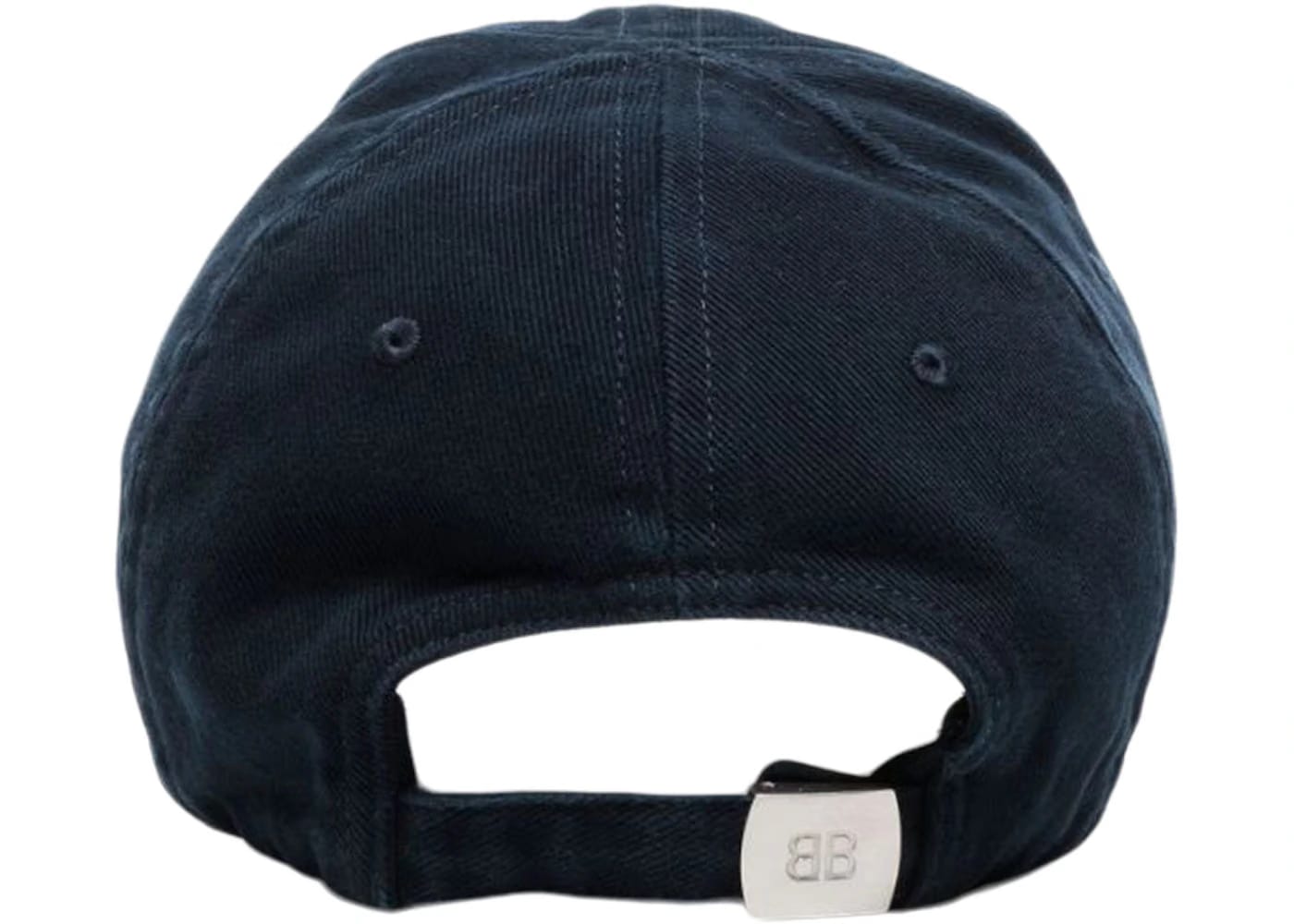 Balenciaga Balenciaga Cities New York Strap-back Cap Marine Blue/White