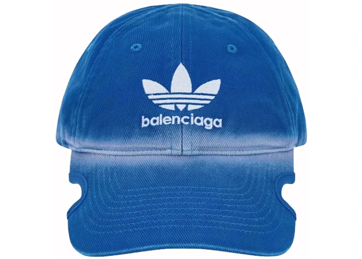 Balenciaga X Adidas Trefoil Balenciaga Logo Cap Blue/White Price