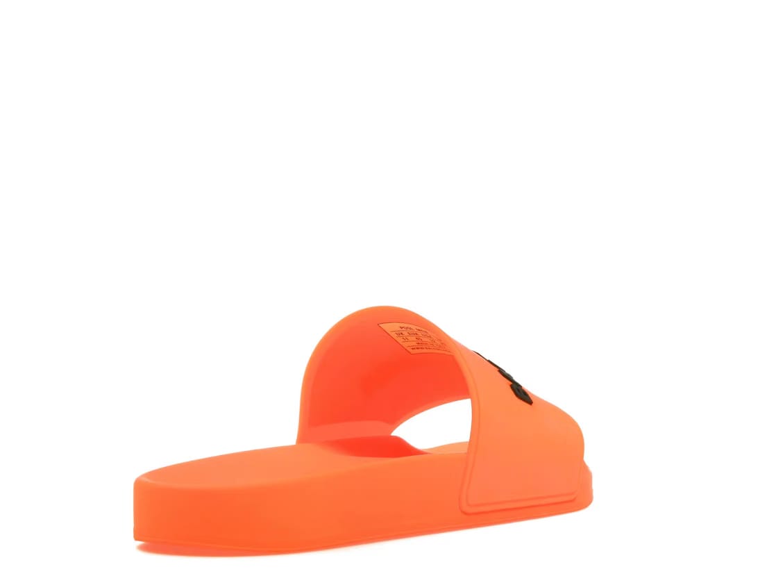 Balenciaga Logo Slide Fluo Orange
