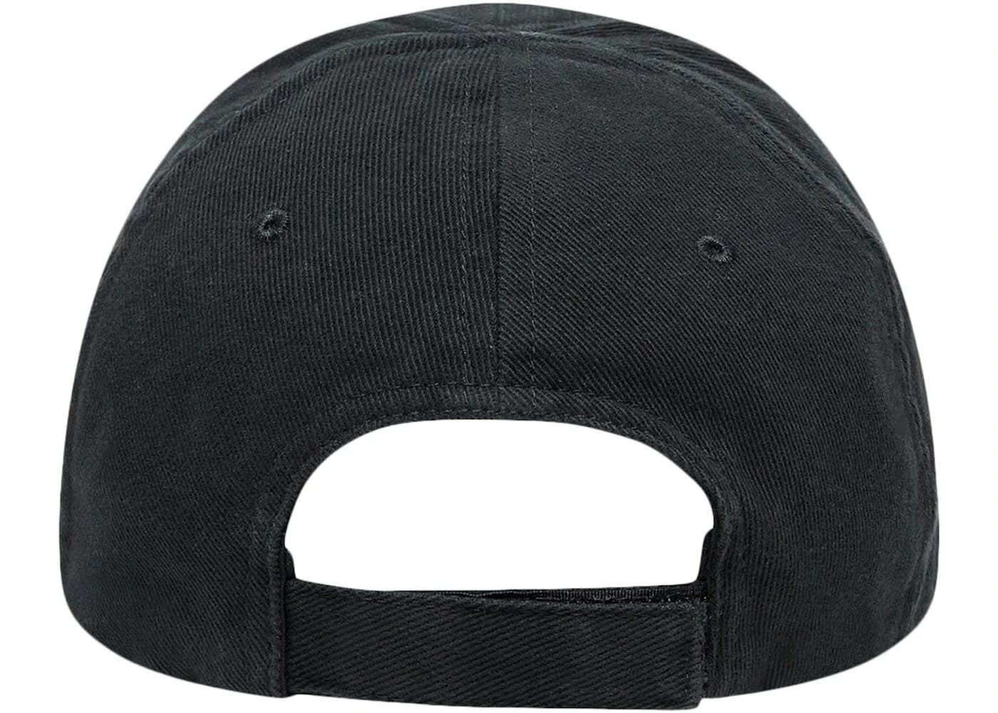 Balenciaga Hand Drawn BB Icon Velcro Tab Cap Black/White