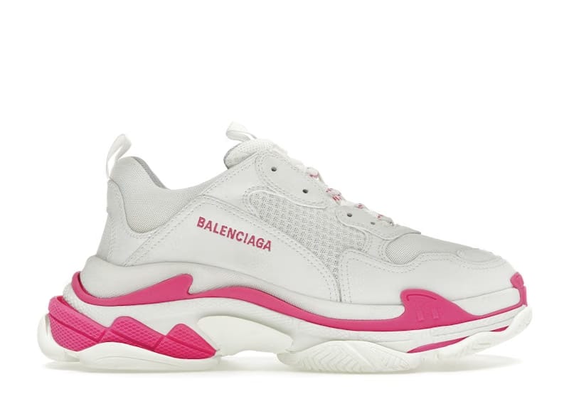 Balenciaga Triple S Fluo Pink White (Women's)