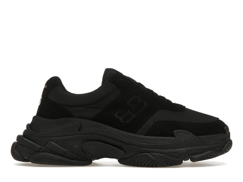 Balenciaga Triple S Nylon Black