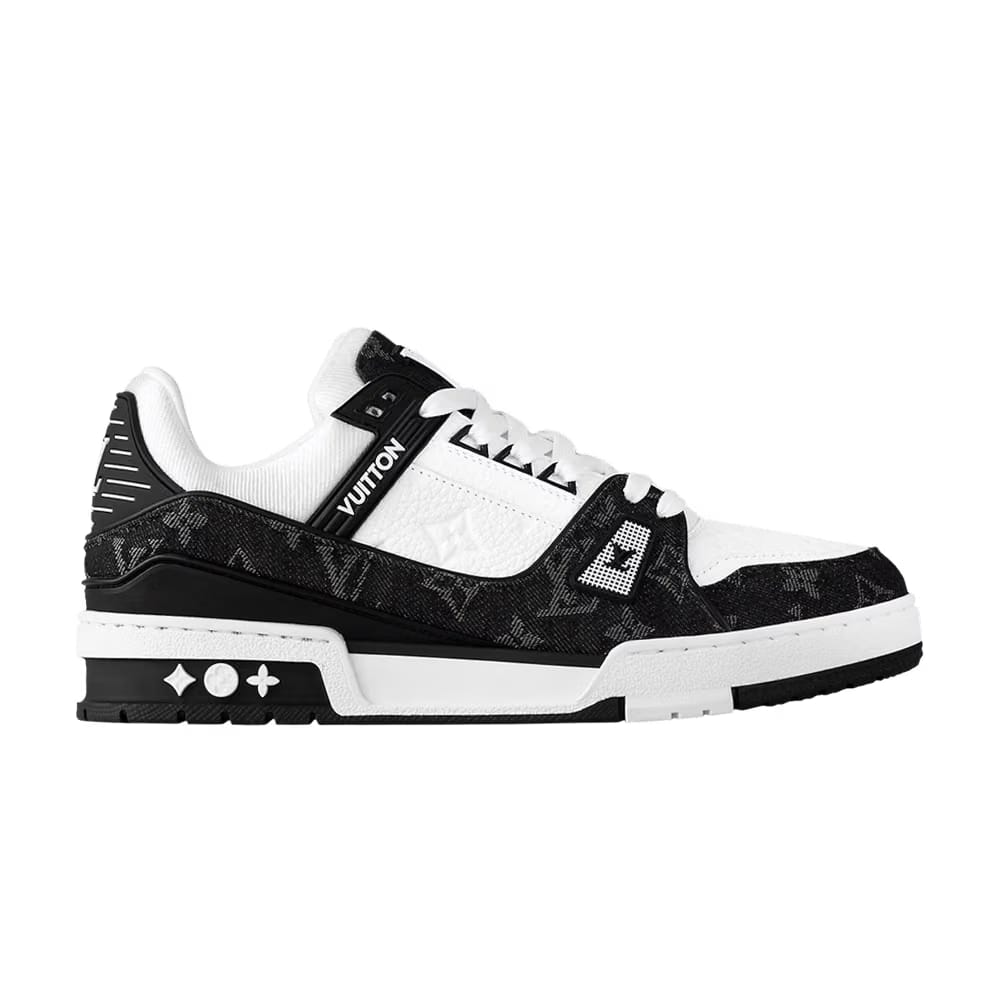 Louis Vuitton Wmns Trainer 'Black Monogram Denim'