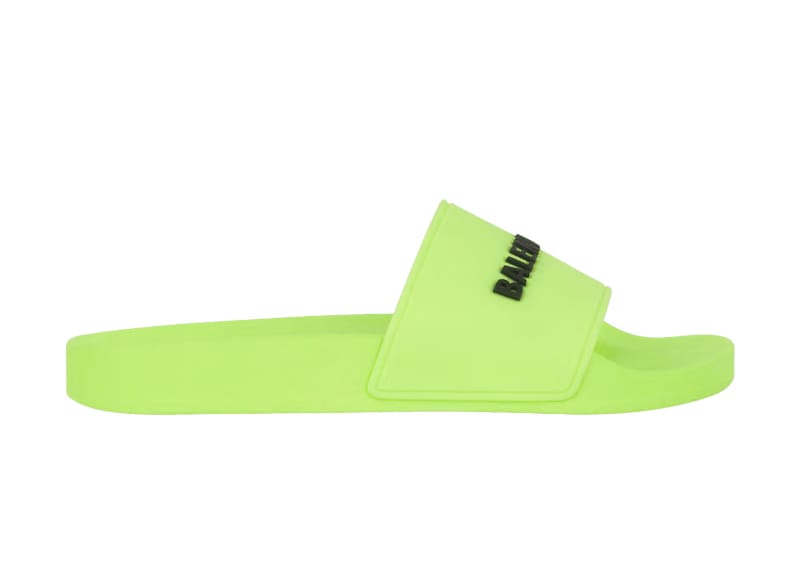 Balenciaga Pool Slide Fluo Yellow