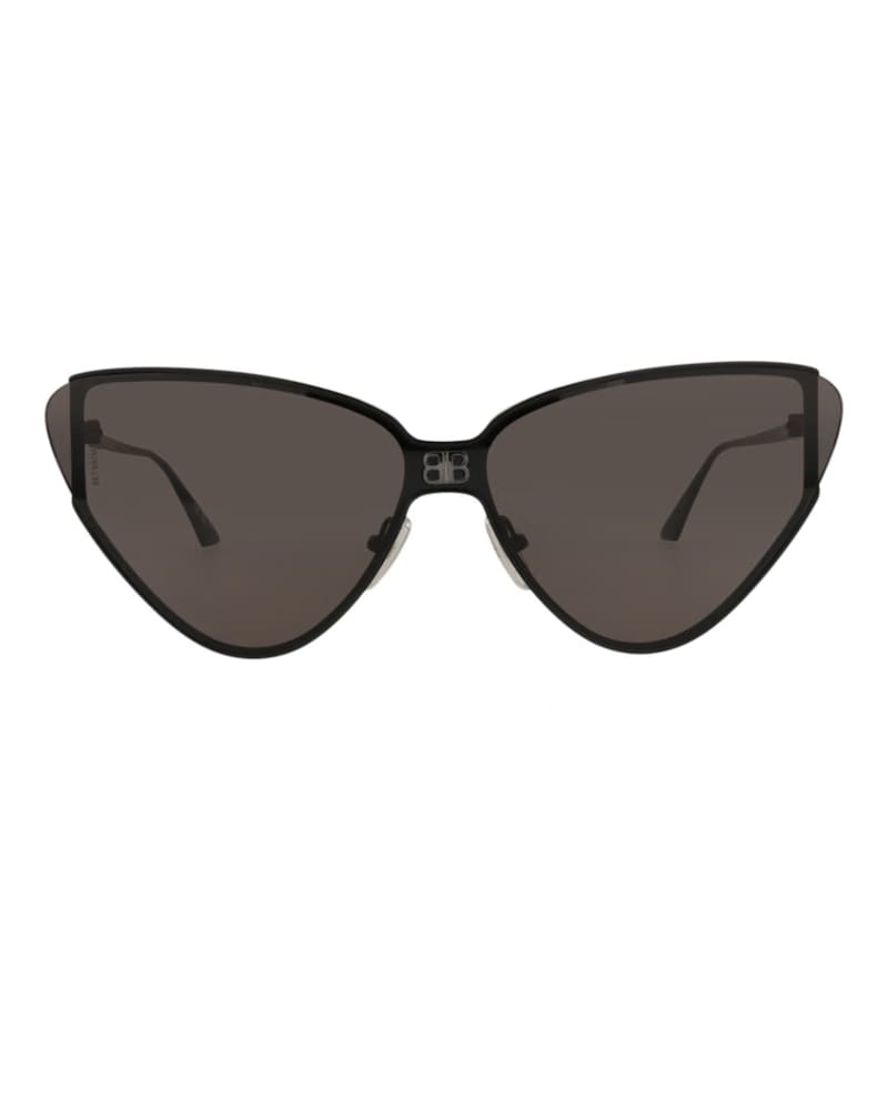 Balenciaga Cat Eye Sunglasses Black/Black/Grey (BB0191S-30011959-001)