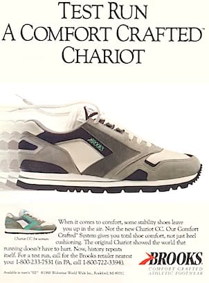 Brooks Chariot Moonbeam Green Forest
