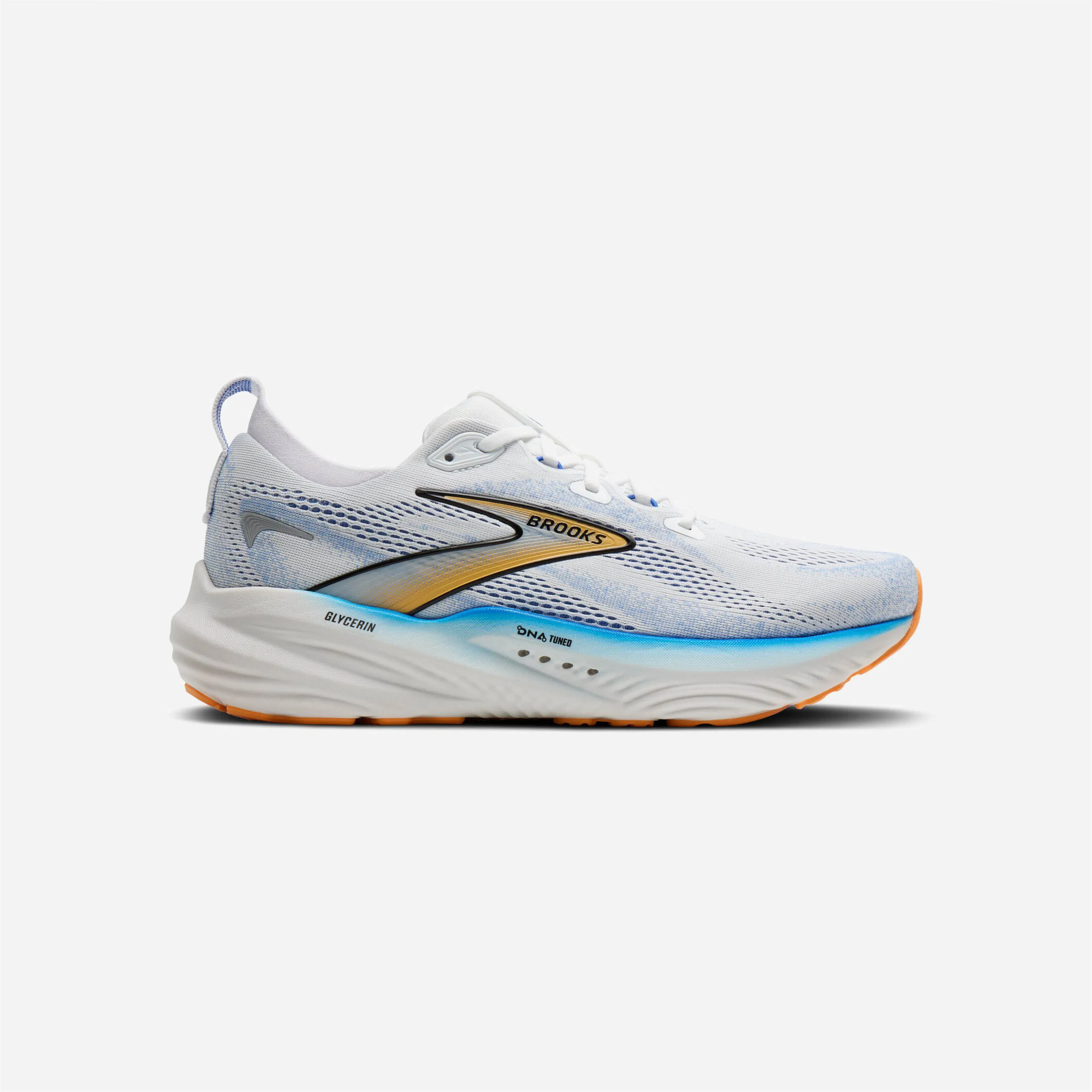 Brooks Glycerin 22 White Cobalt Orange