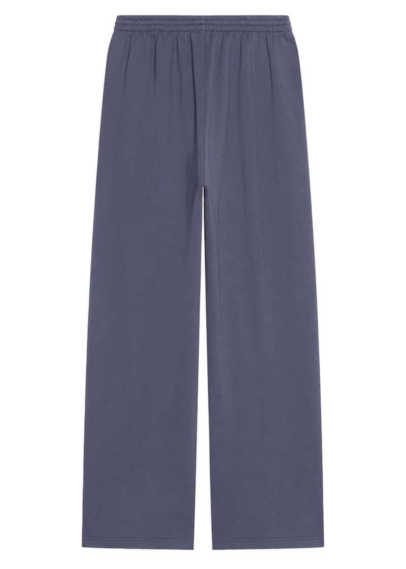 Balenciaga Political Campaign Large Fit Jogging Pants Dark Grey/White
