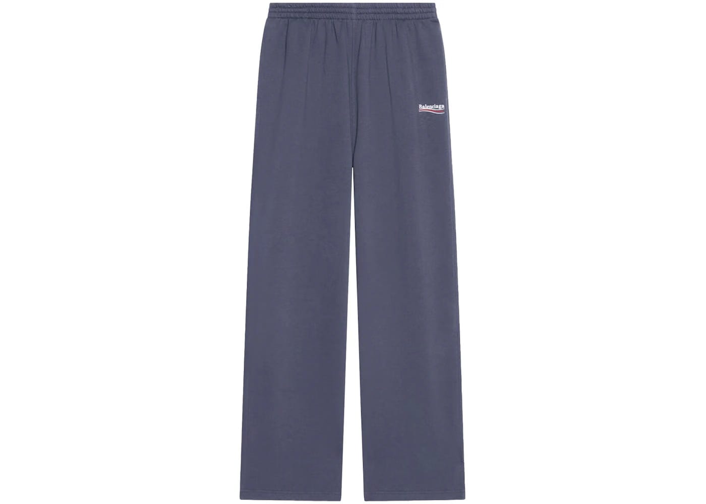 Balenciaga Political Campaign Large Fit Jogging Pants Dark Grey/White