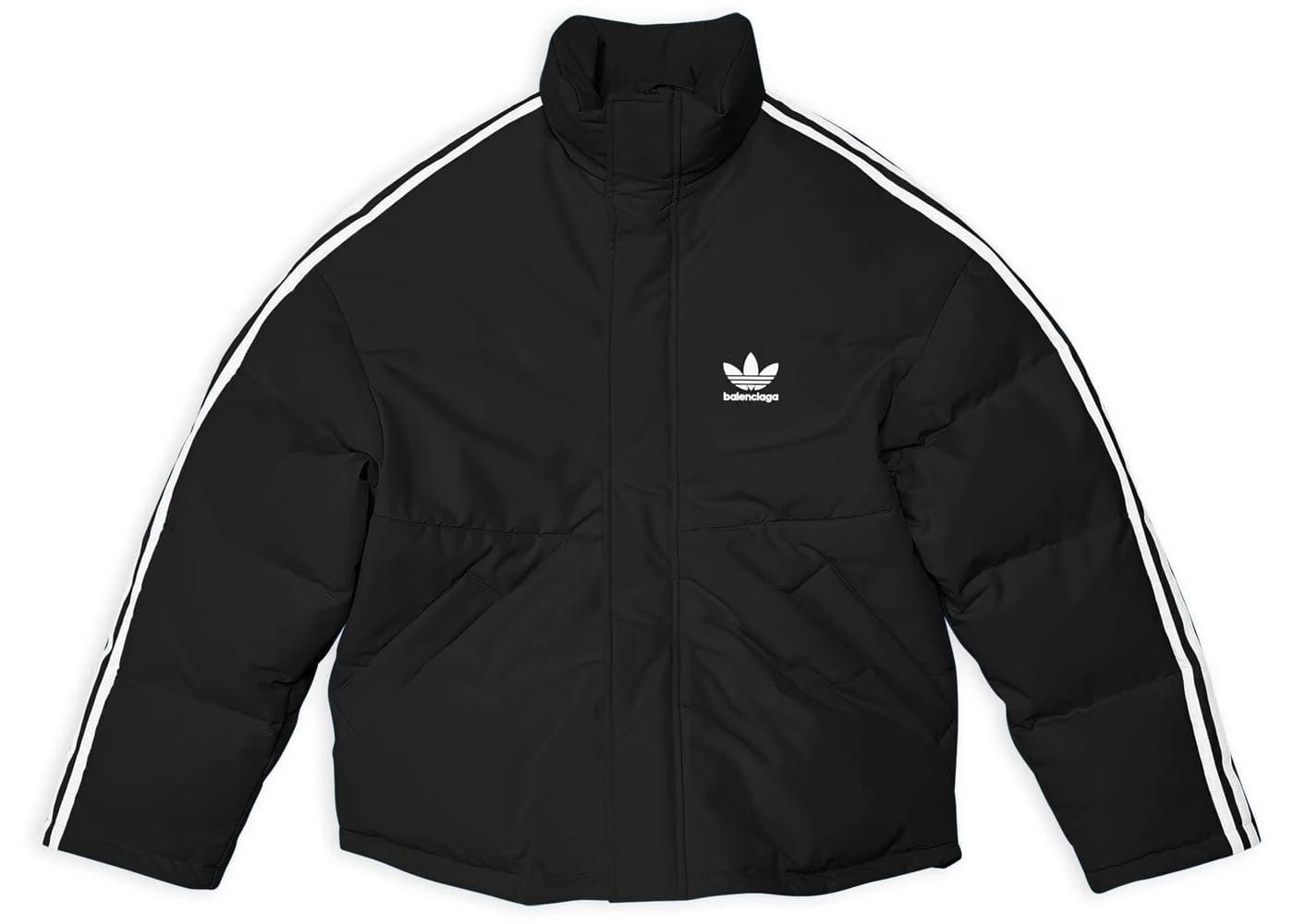 Balenciaga x adidas Unisex Puffer Jacket Black