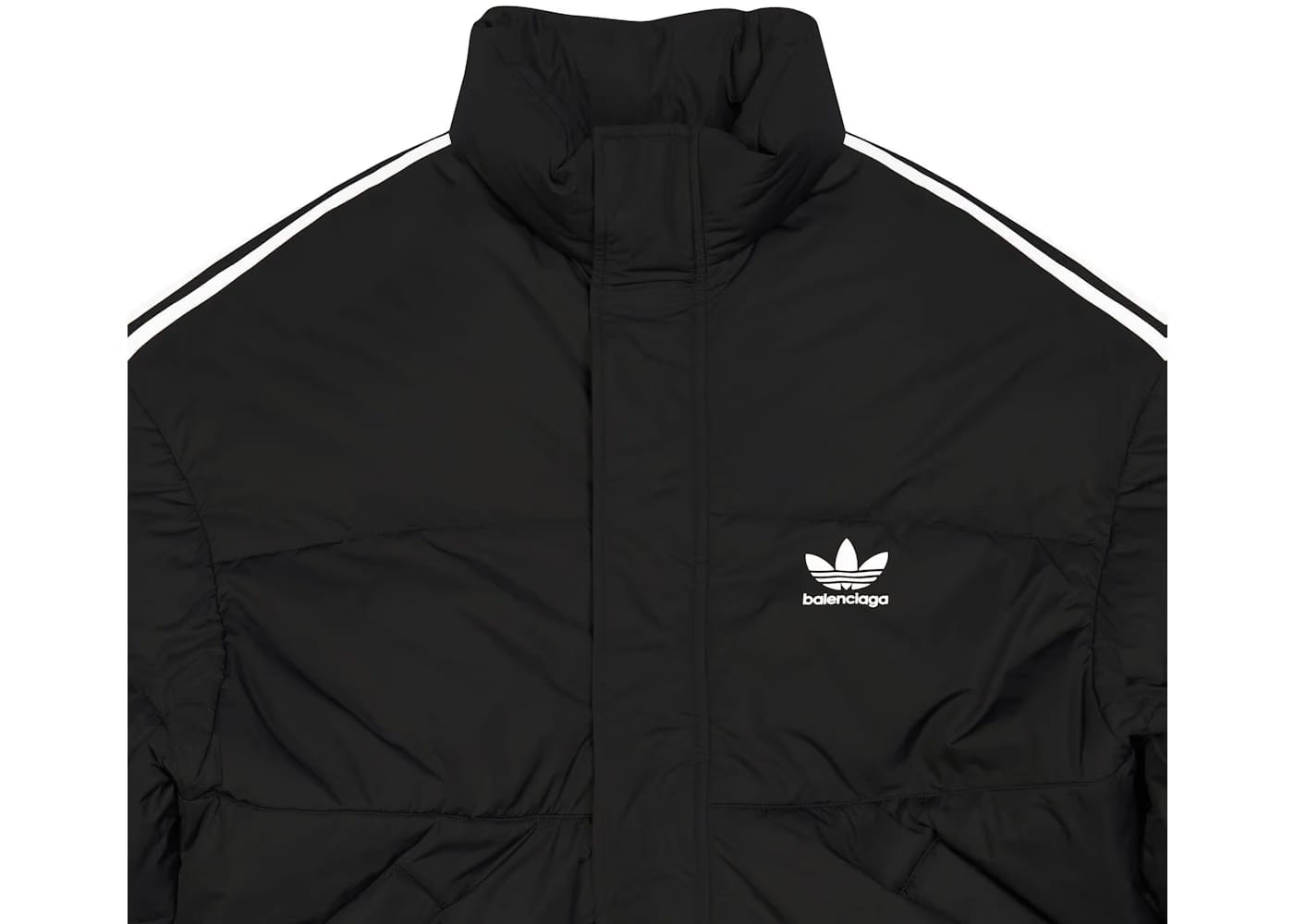Balenciaga x adidas Unisex Puffer Jacket Black