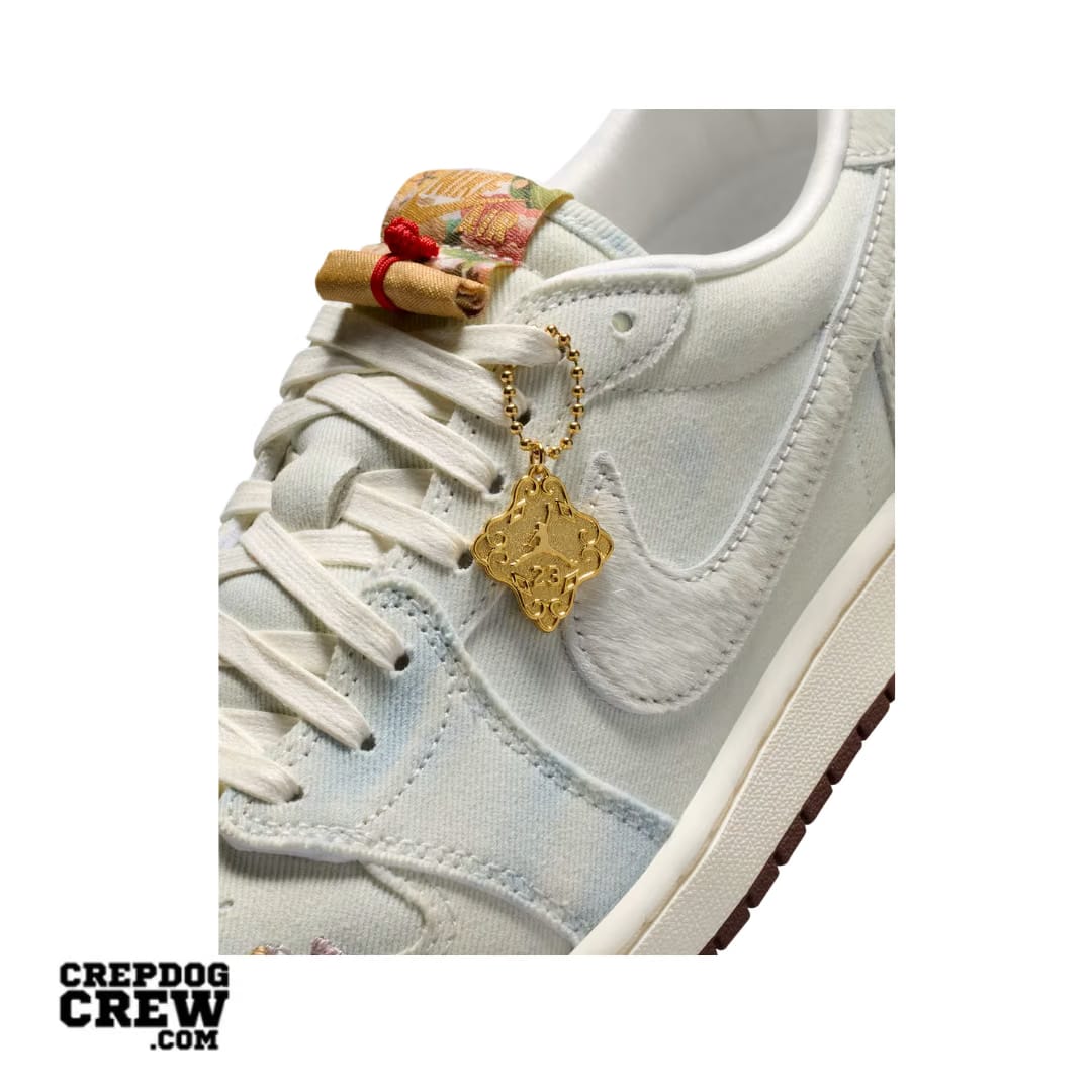 Jordan 1 Retro Low OG Football Grey Sail Light Chocolate