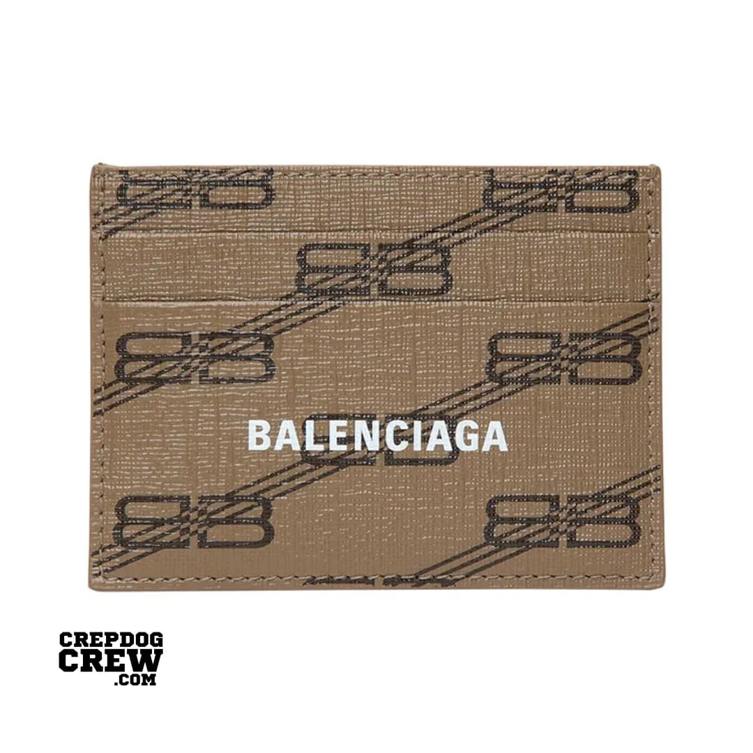 BALENCIAGA BB MONOGRAM CARD HOLDER
