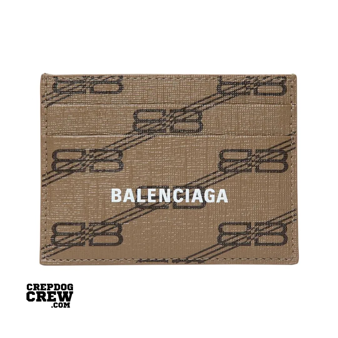 BALENCIAGA BB MONOGRAM CARD HOLDER