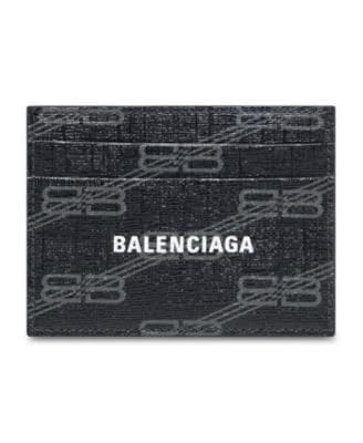 BALENCIAGA BB MONOGRAM CARD HOLDER