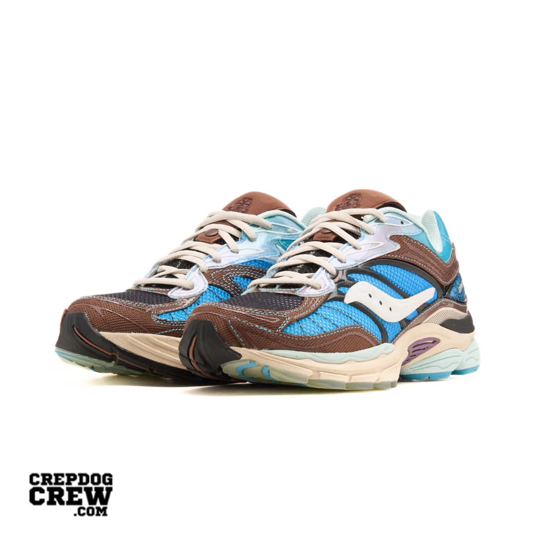 Saucony ProGrid Omni 9 Footpatrol Blue Brown