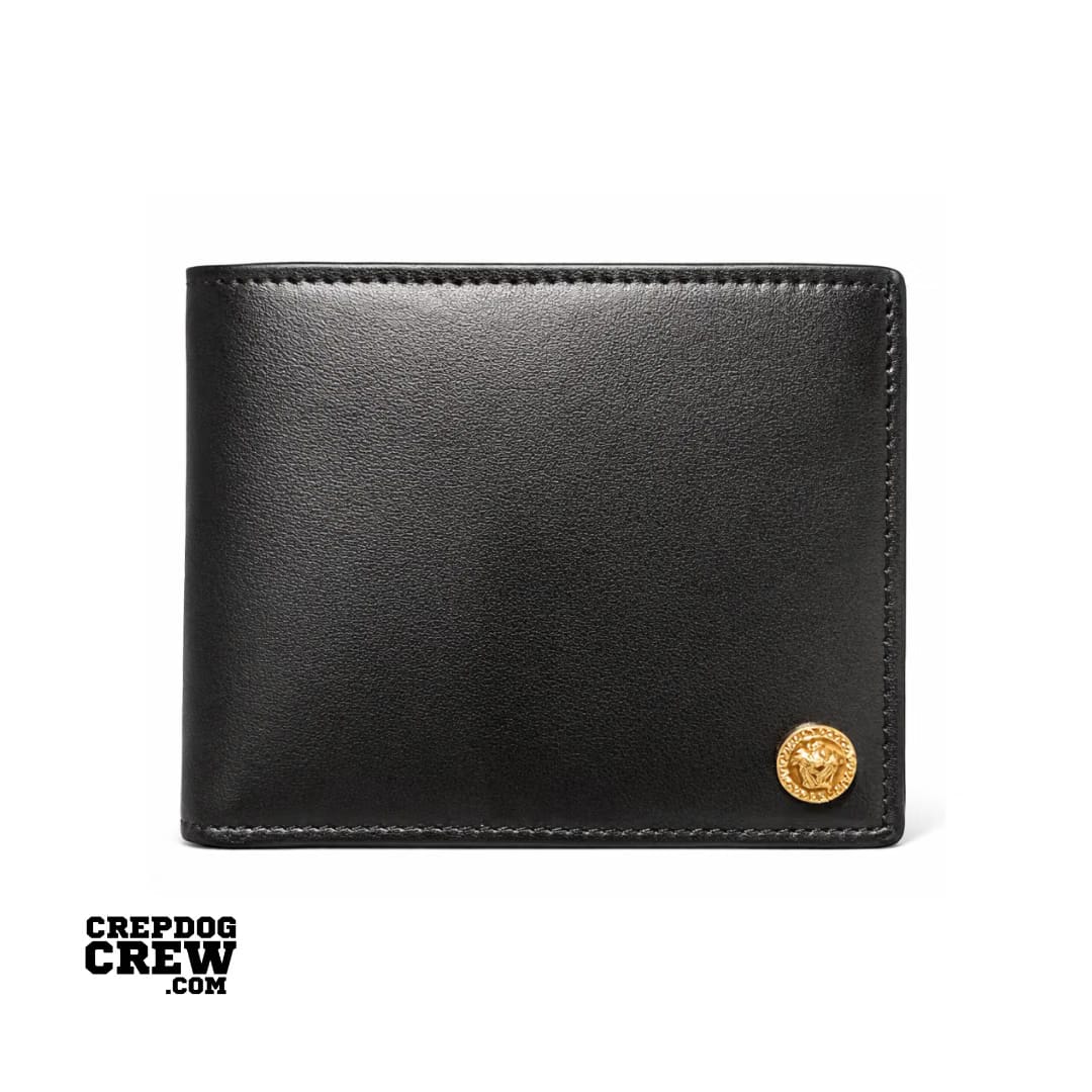 VERSACE BIFOLD WALLET BLACK
