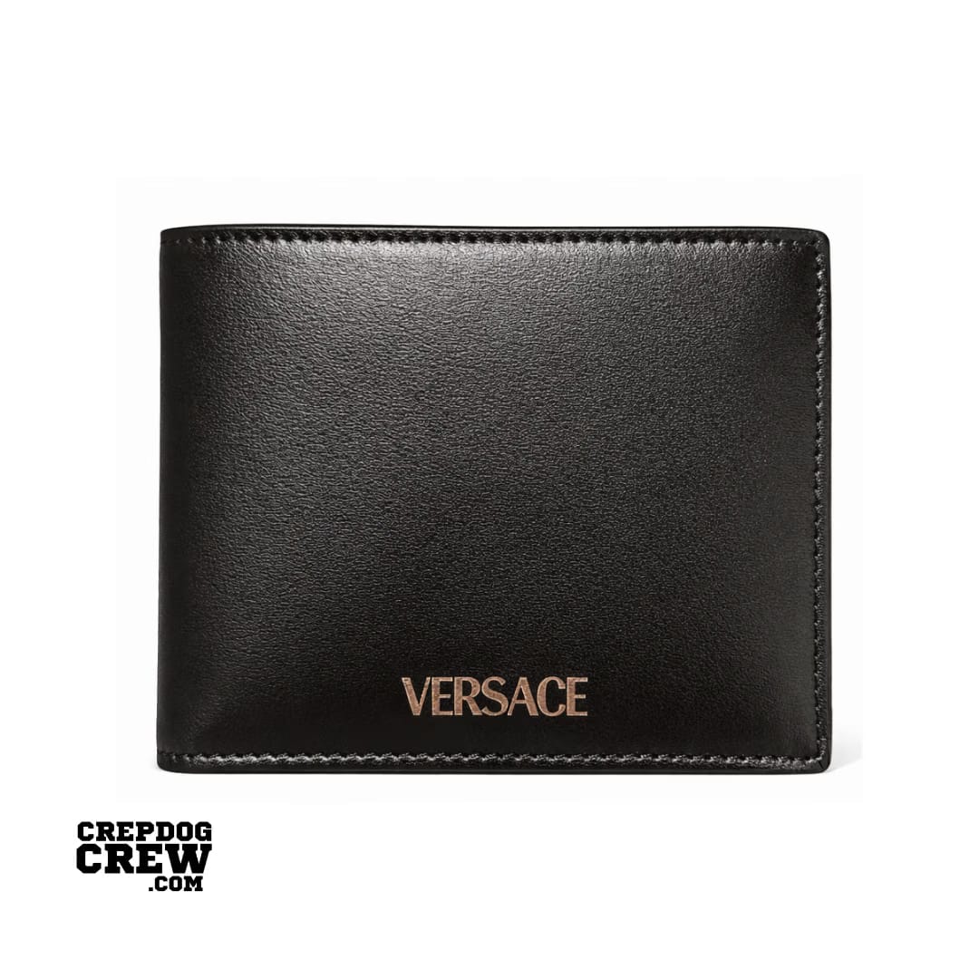 VERSACE BIFOLD WALLET BLACK