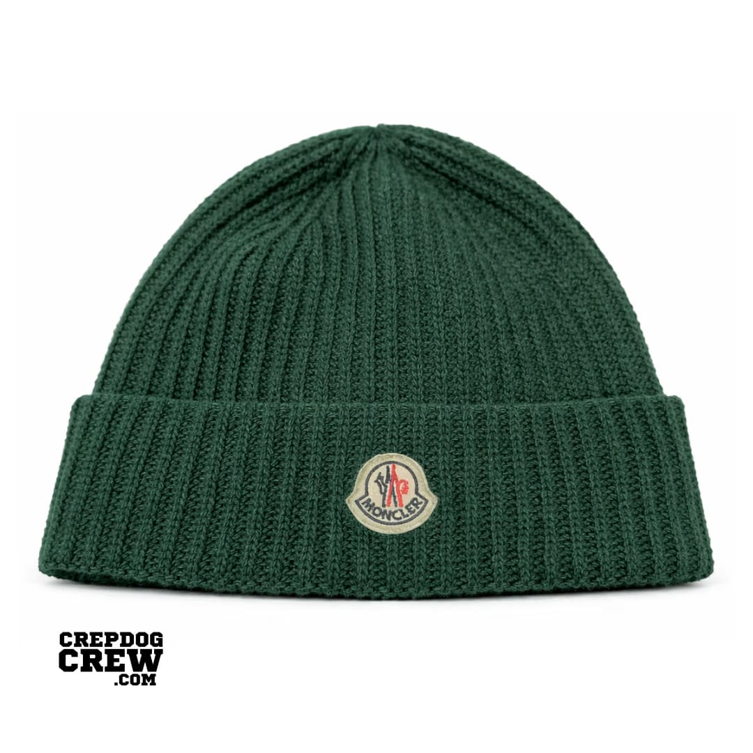 MONCLER BERRETTO TRICOT BEANIE GREEN