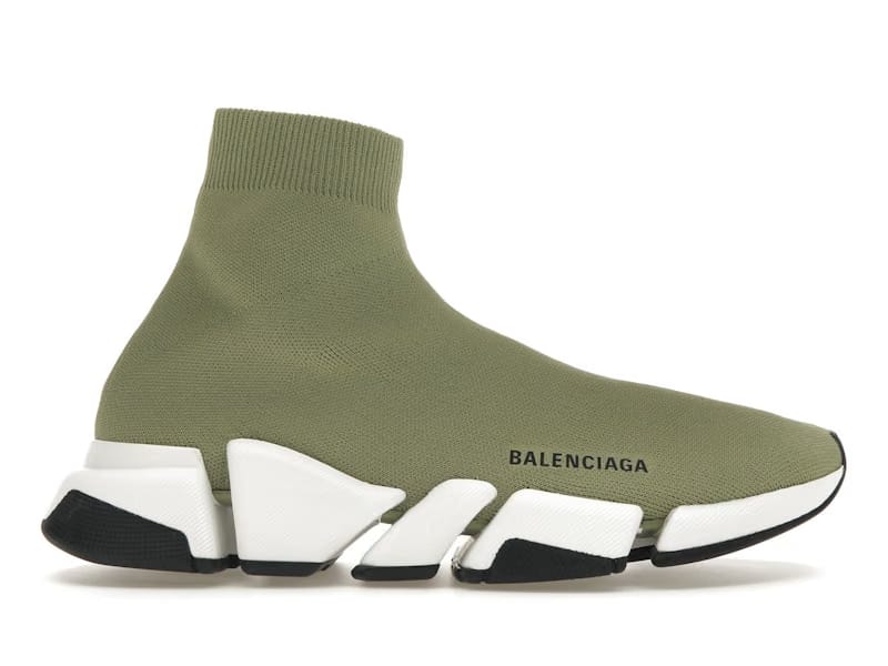 Balenciaga Speed 2.0 Recycled Knit Green