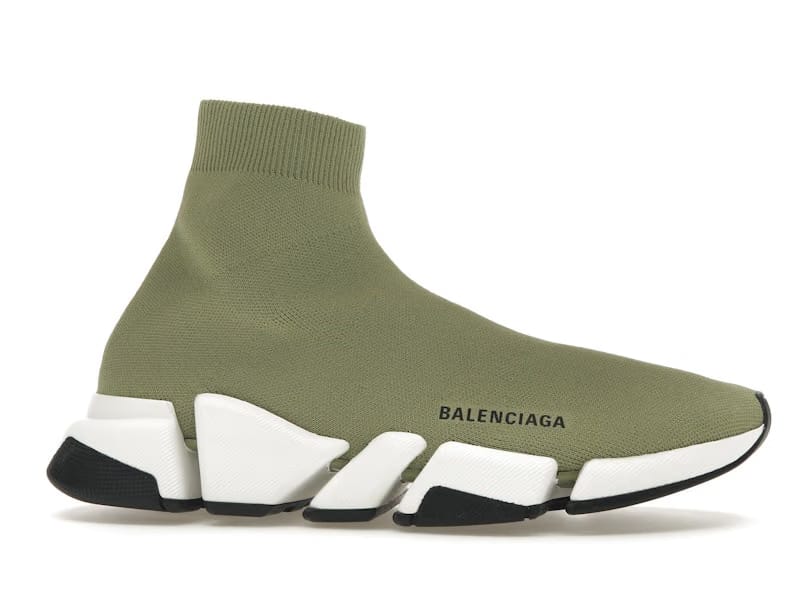 Balenciaga Speed 2.0 Recycled Knit Green