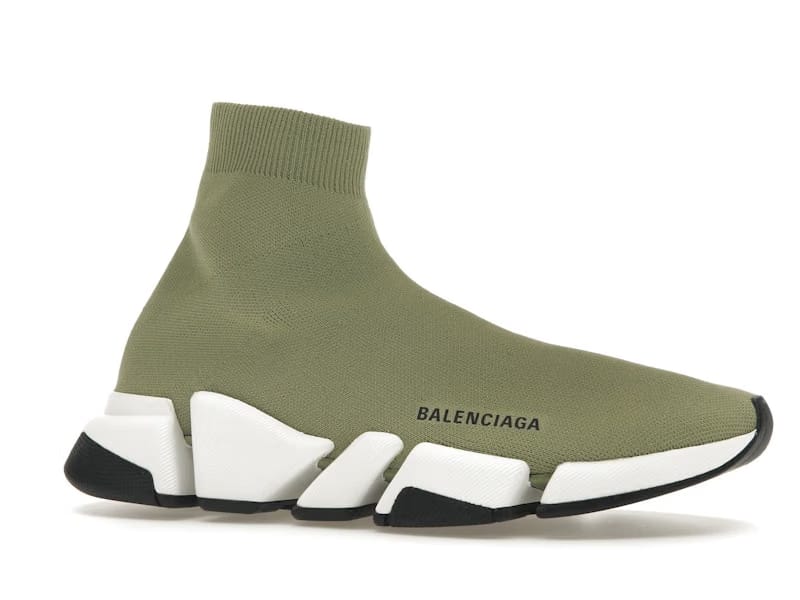 Balenciaga Speed 2.0 Recycled Knit Green
