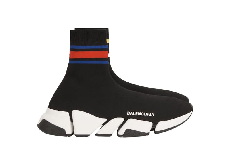 Balenciaga Speed 2.0 Stripped Black (Women's)