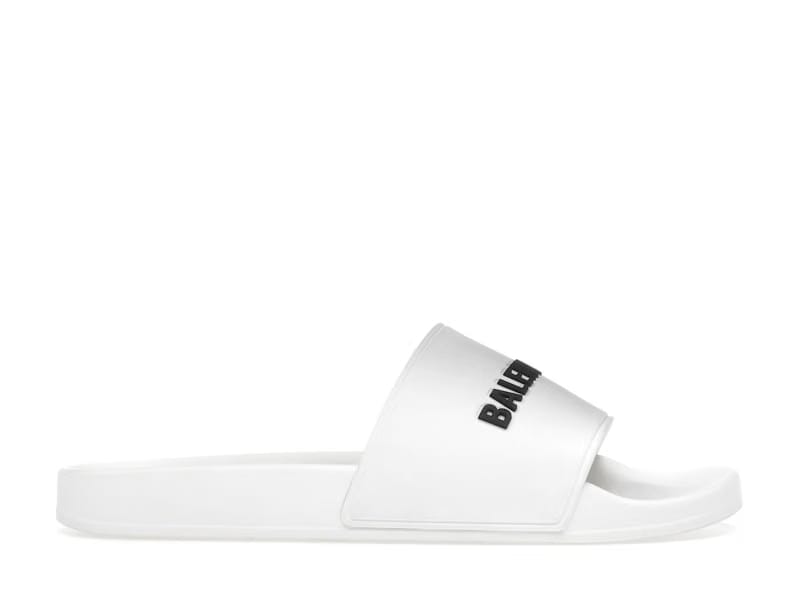 Balenciaga Pool Slide White