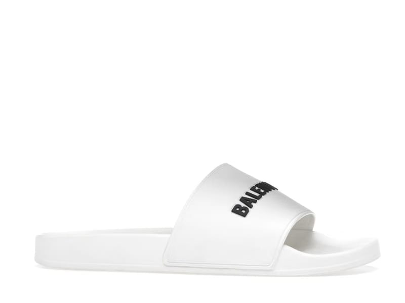 Balenciaga Pool Slide White