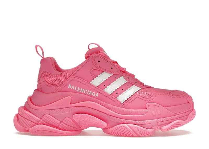 Balenciaga x adidas Triple S Neon Pink (Women's)