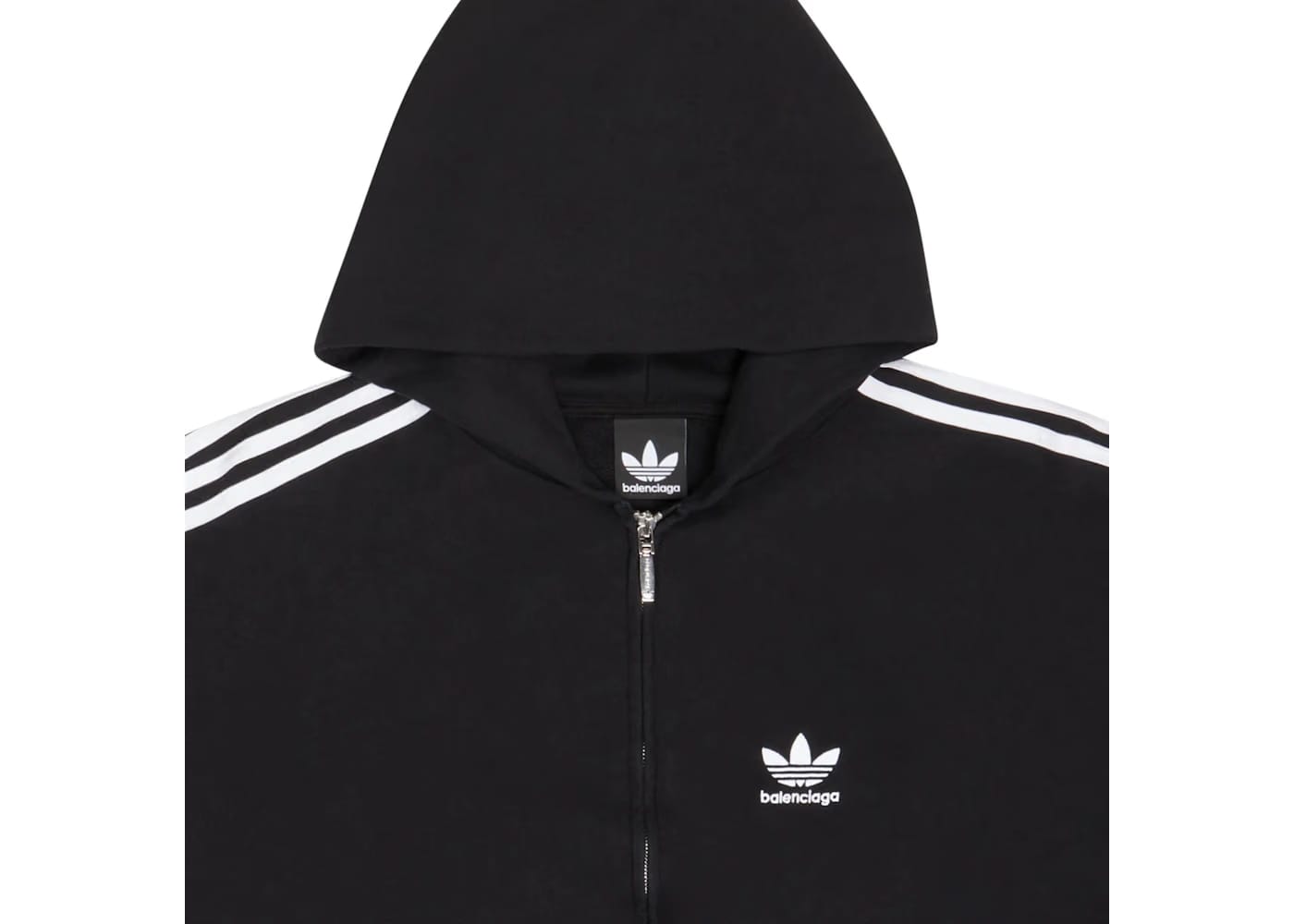 Balenciaga x adidas Zip-Up Hoodie Small Fit Black
