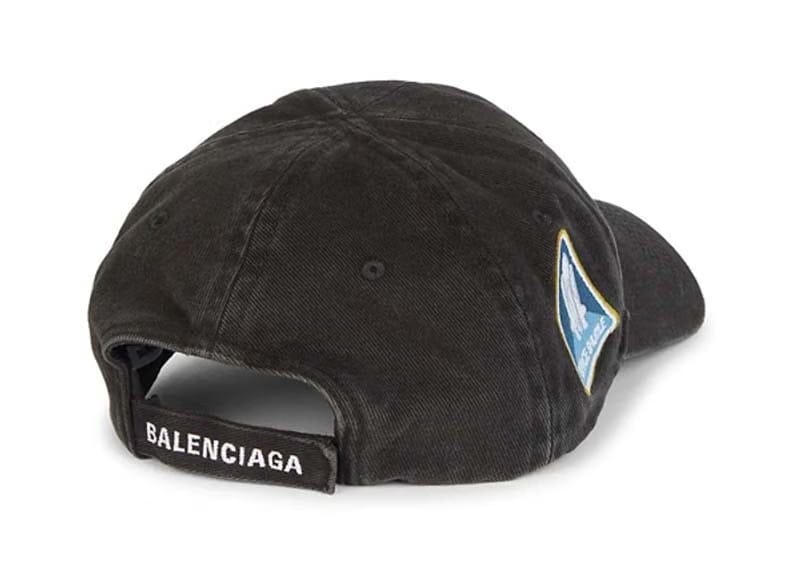 Balenciaga x NASA Baseball Cap Black
