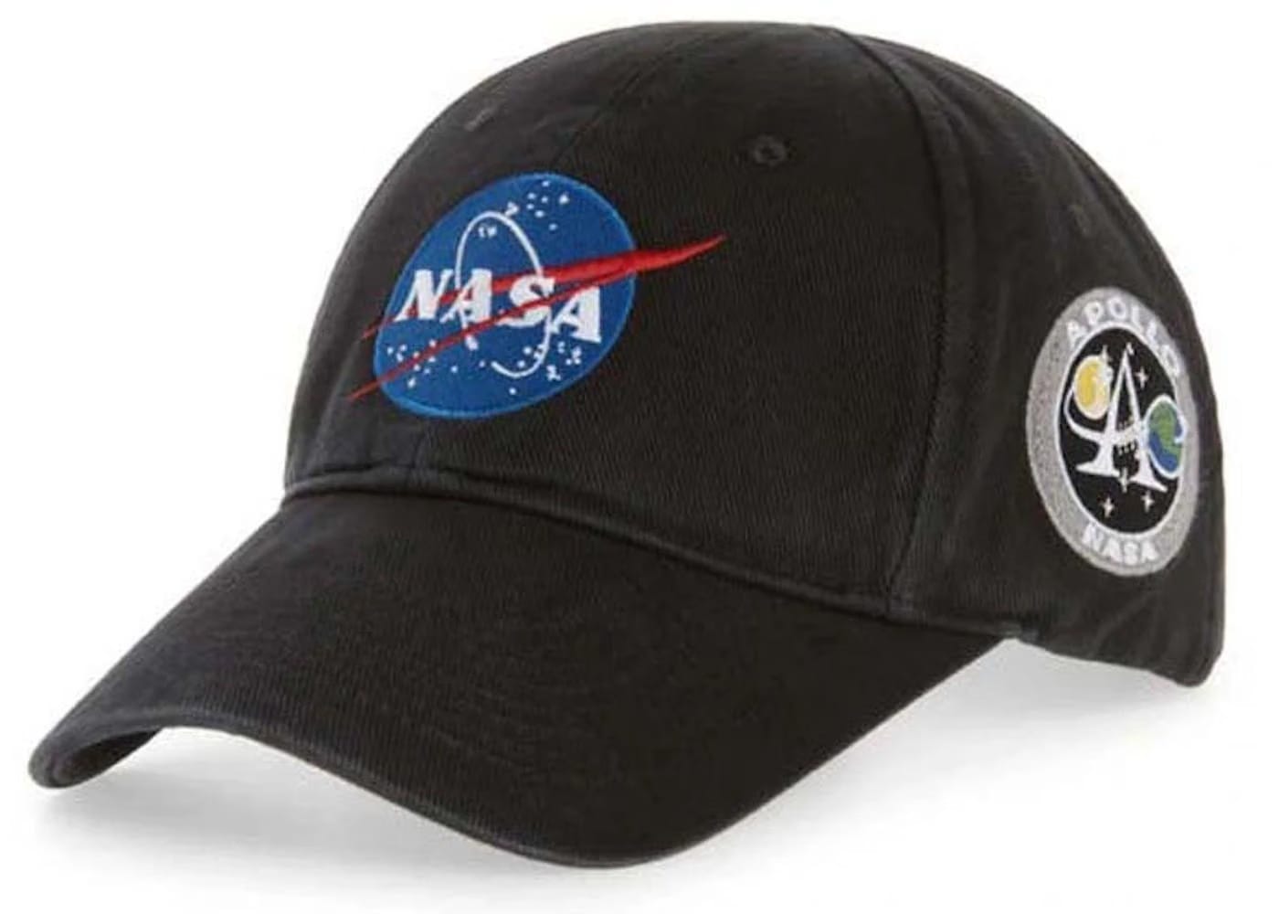 Balenciaga x NASA Baseball Cap Black