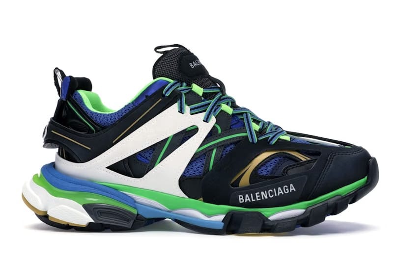 Balenciaga Track Green White Blue