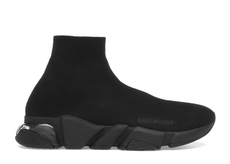 Balenciaga Speed Clear Sole Black (Women's)