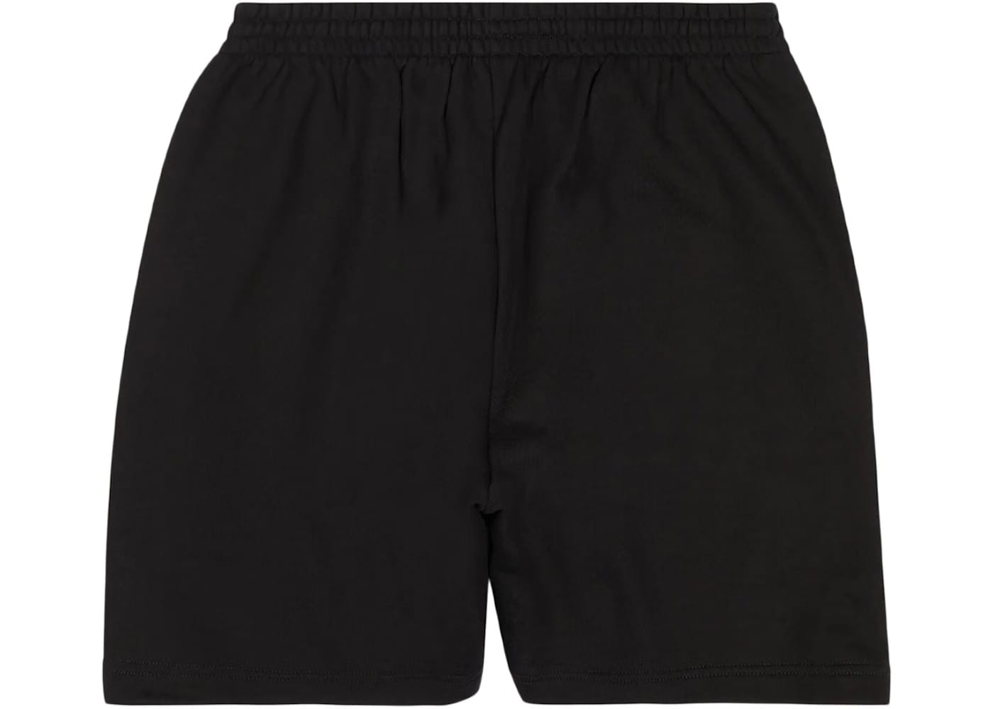 Balenciaga Political Campaign Large Fit Sweat Shorts Black/White