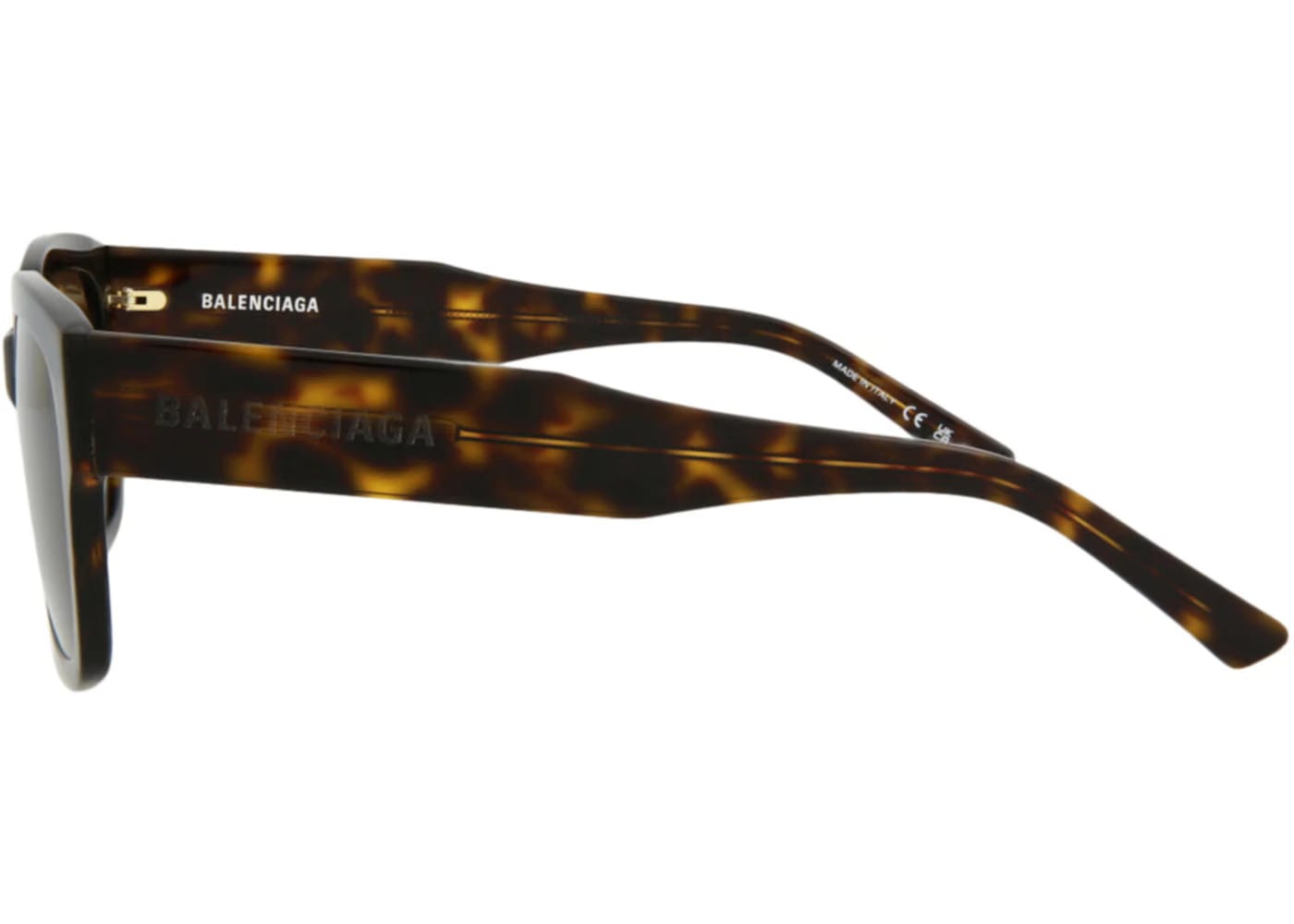 Balenciaga Square Rectangle Sunglasses Havana/Havana Brown (BB0049S-30007967-002)