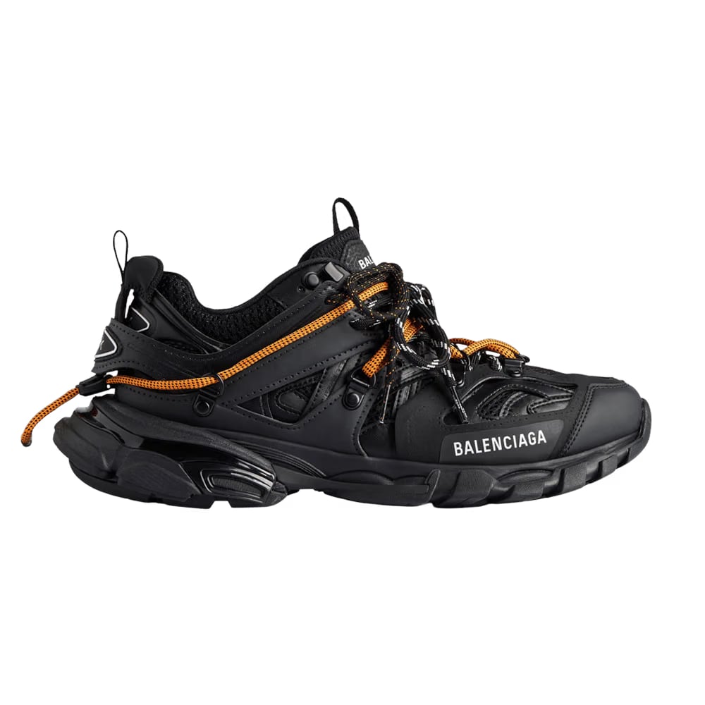 Balenciaga Track Trail Laces Black Orange