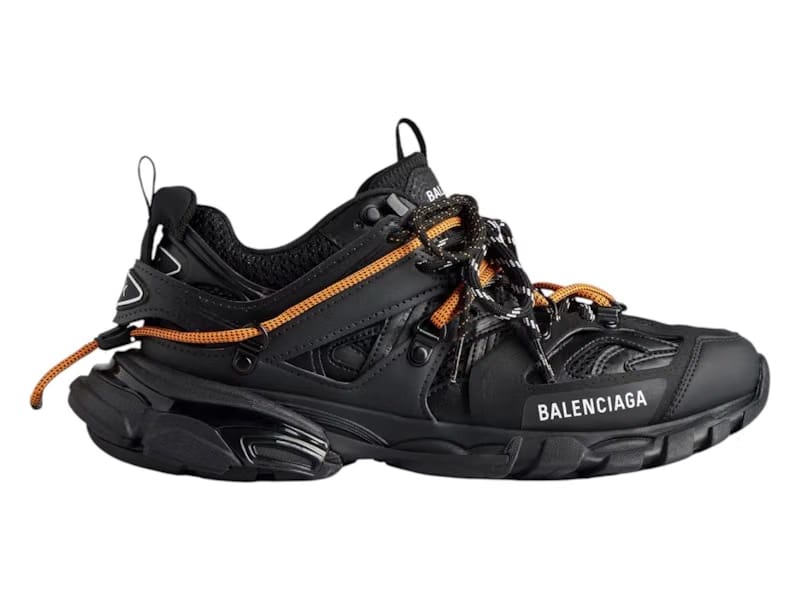 Balenciaga Track Trail Laces Black Orange
