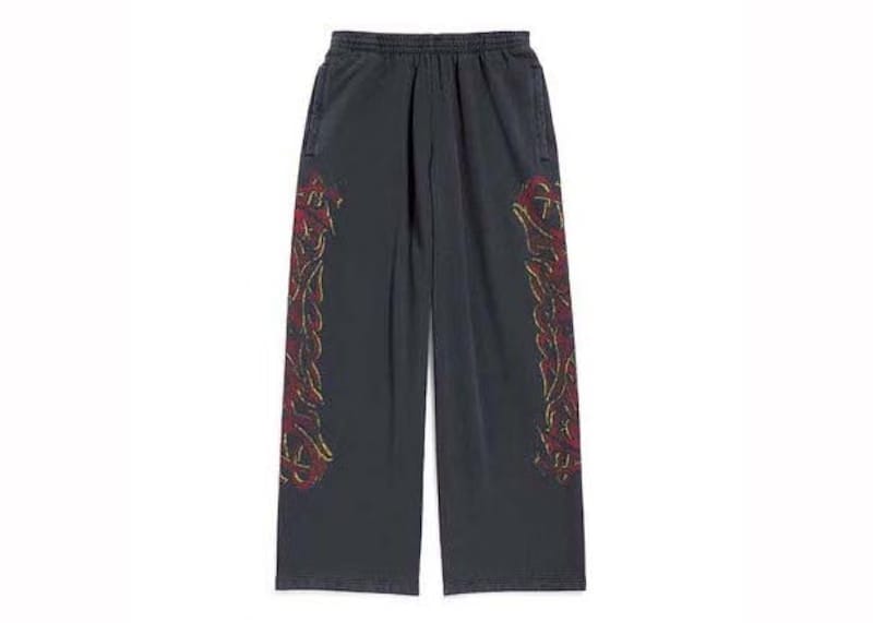 Balenciaga Offshore Baggy Sweatpants Black
